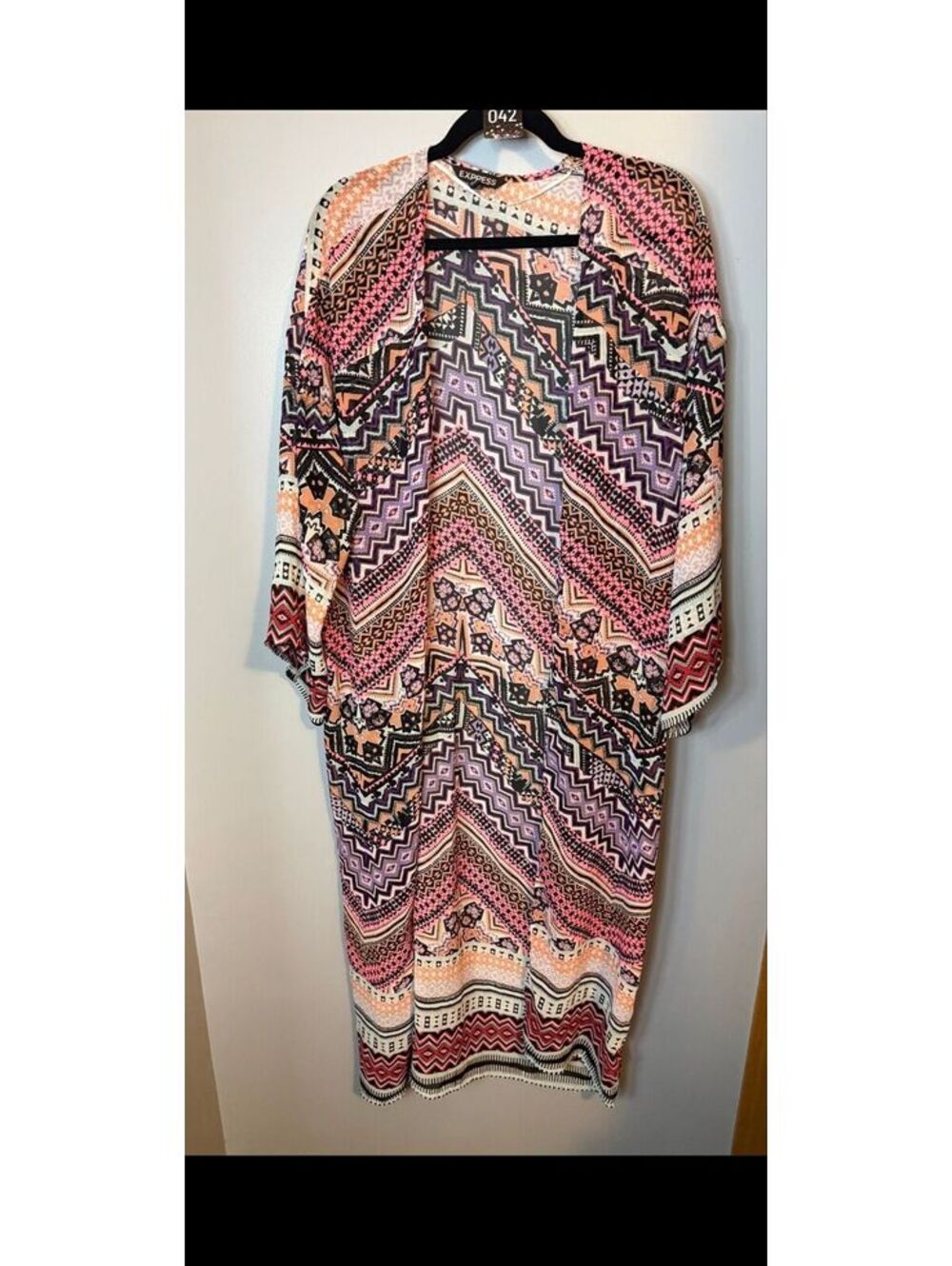 42 XL-1X Express long open-front kimono PTP 23